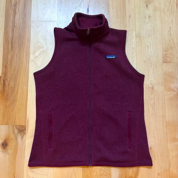 Patagonia Better Sweater Fleece Vest in Chicory Red Maroon - Picture 2 of 11